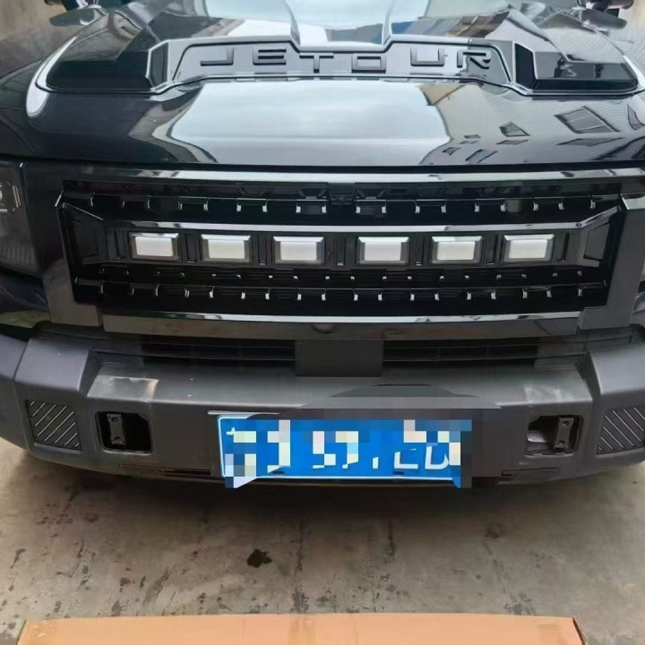 Frontgrill mit Lampen für Jetour T1 – Bild 3