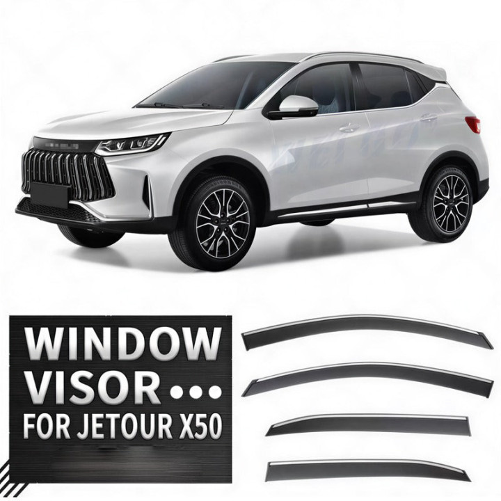 Fenster-Windabweiser aus Acryl für Jetour X50
