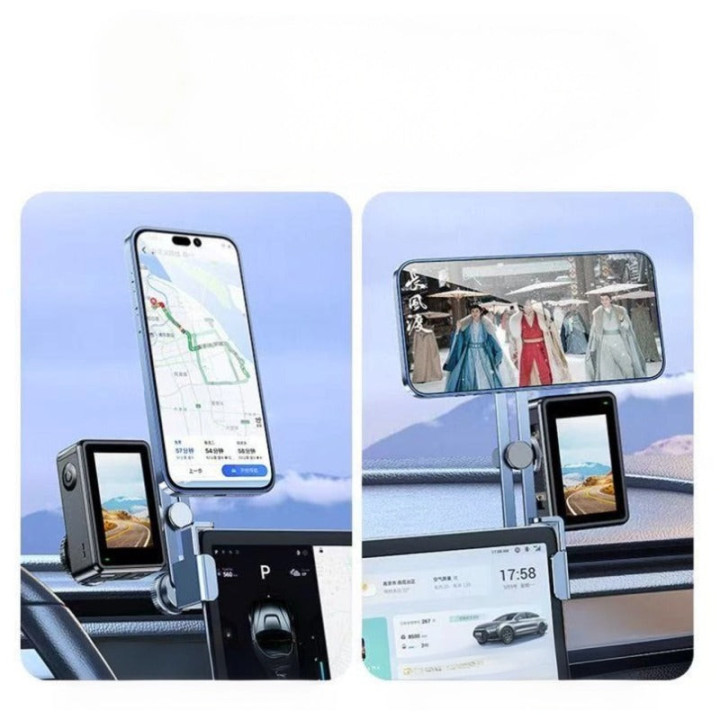 Aluminium-Halter für zwei Smartphones für Omoda, Jaecoo und Jetour – Bild 12