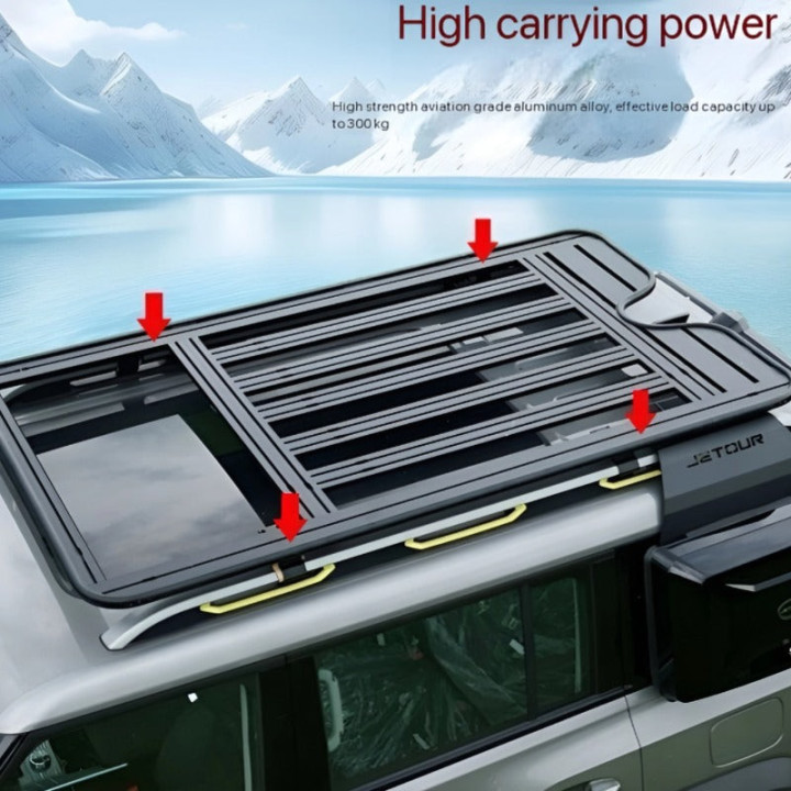 Dachgepäckträger aus Aluminium für Jetour T2 – Bild 4