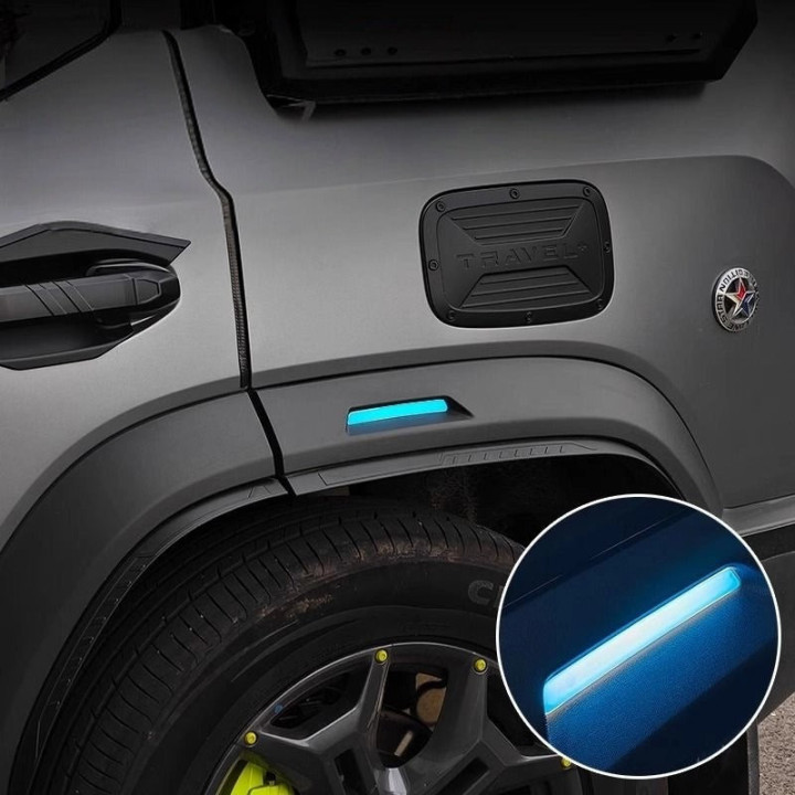 LED-Radlauf-Seitenleuchten mit Blinker für Jetour T2 – Bild 7