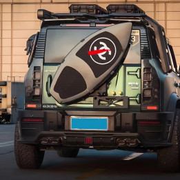 Heckklappen-Surfboard für Jetour T2