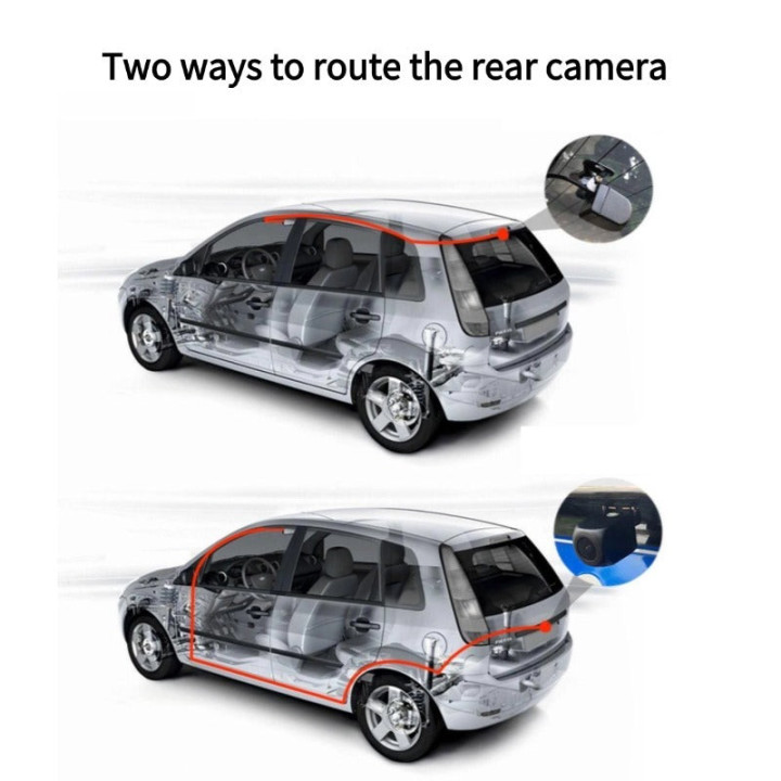 4K-Dashcam mit verdecktem Einbau für Jetour T1 – Bild 3