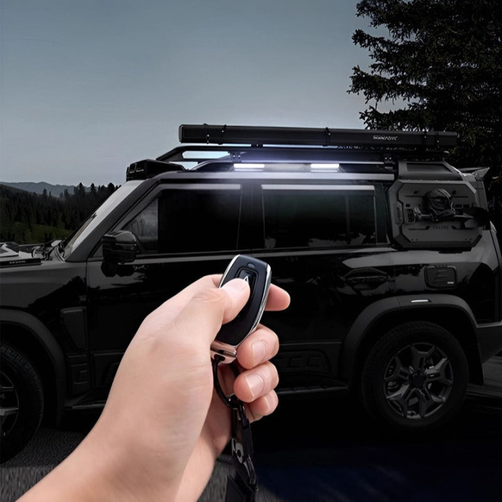 Dachgepäckträger mit LED-Leiste für Jetour T2