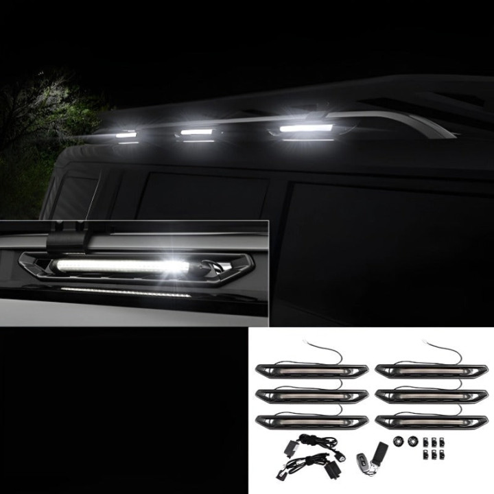 Dachgepäckträger mit LED-Leiste für Jetour T2 – Bild 4