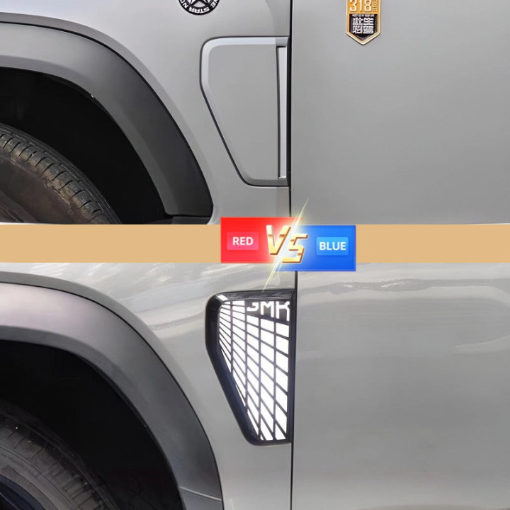 Seitliche Kotflügelblenden mit Licht für Jetour T2