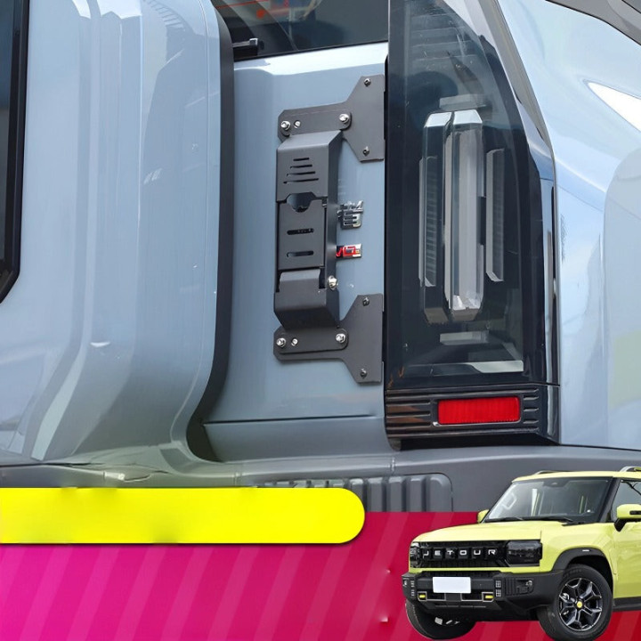 Klappbare Heckklappen-Trittstufe für Jetour T2 – Bild 3
