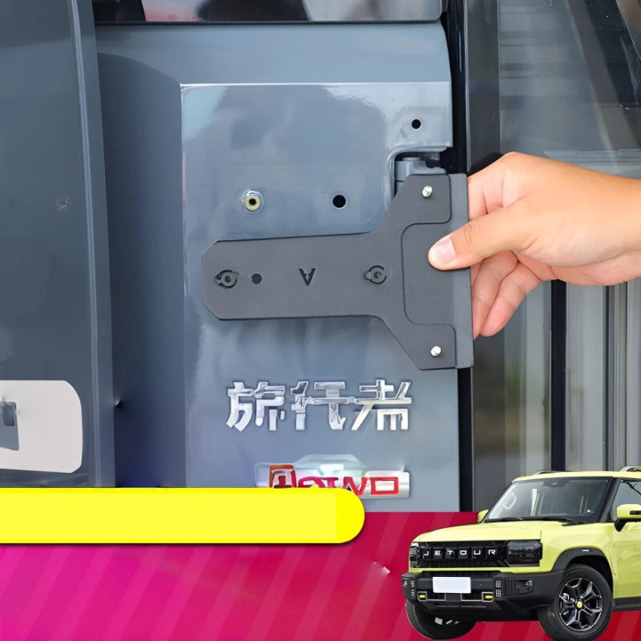Klappbare Heckklappen-Trittstufe für Jetour T2 – Bild 7