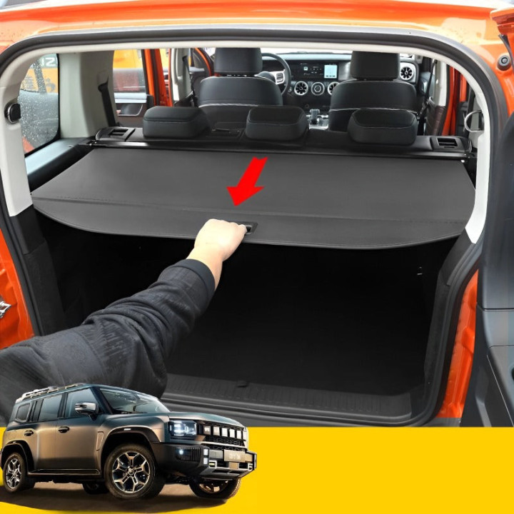 Ausziehbare Kofferraumabdeckung für Jetour T1, T2, Dashing und X70 Plus