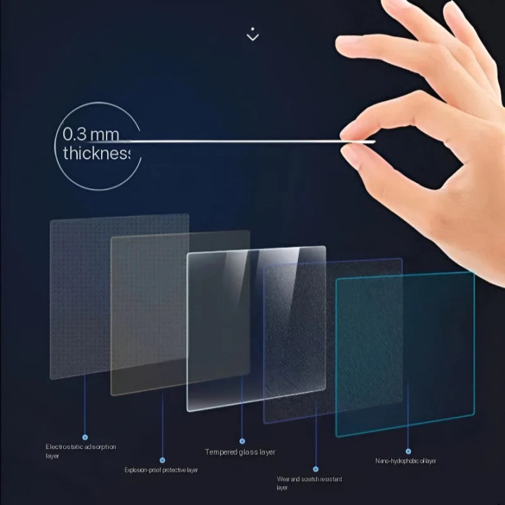 Displayschutzglas 12,3 Zoll für Omoda E5 – Bild 2