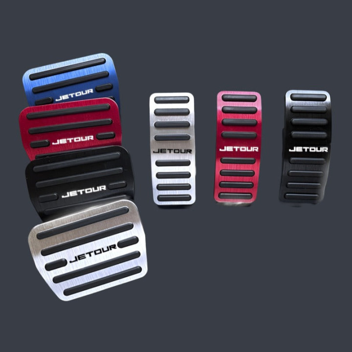 Pedalauflagen Aluminium-Gummi für Jetour Dashing, T1, T2, X70 Plus