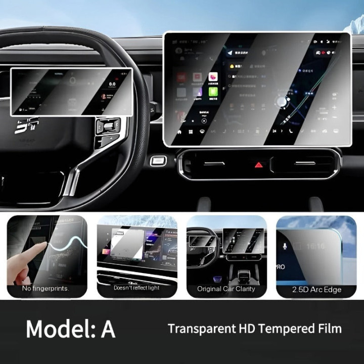Displayschutzglas 9H für Jetour T2 – Bild 3