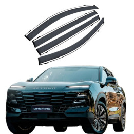 Fenster-Windabweiser mit 3M-Klebeband für Jetour Dashing