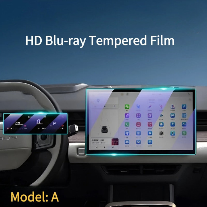 Displayschutzglas für Navigation für Jetour Dashing – Bild 2