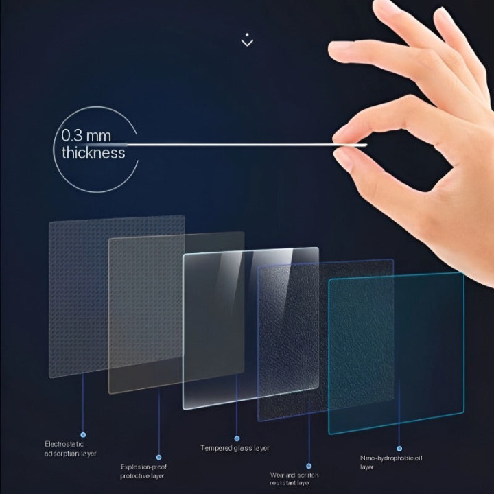 Displayschutzglas für Navigation für Jetour X70 Plus – Bild 2