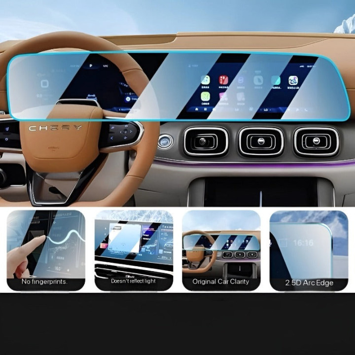 Displayschutzfolie für Navigation und Tacho für Jaecoo 8 – Bild 4