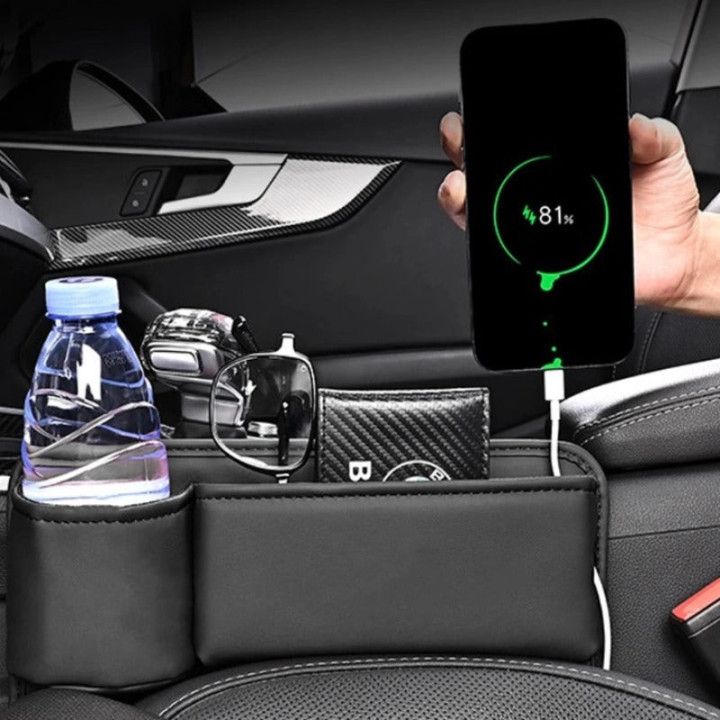 Sitzspalt-Organizer mit Becherhalter für Omoda, Jaecoo und Jetour – Bild 3