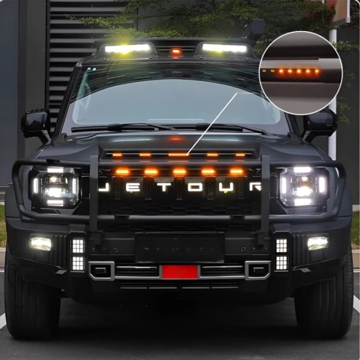 Motorhauben-LED-Leuchten für Jetour T2