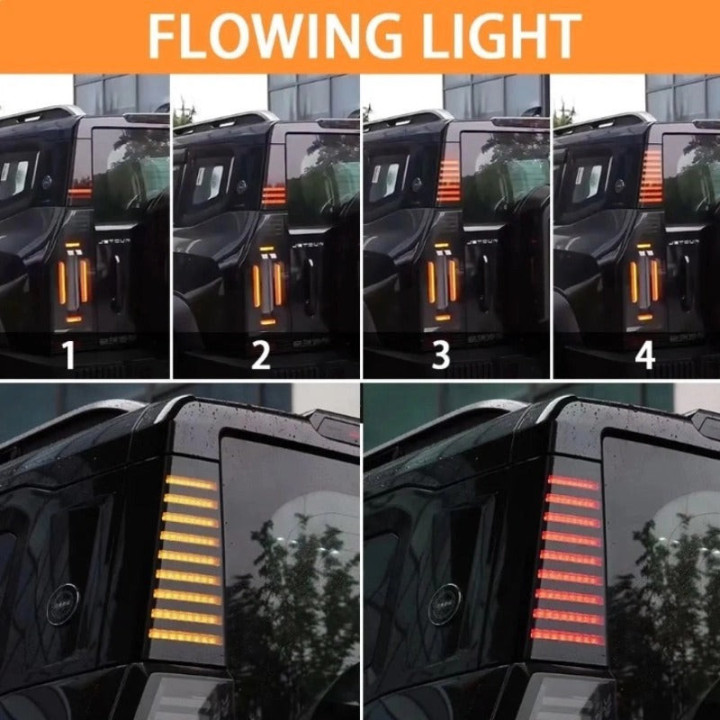 Heck-Säulenleuchten mit Blinker für Jetour T2 – Bild 8