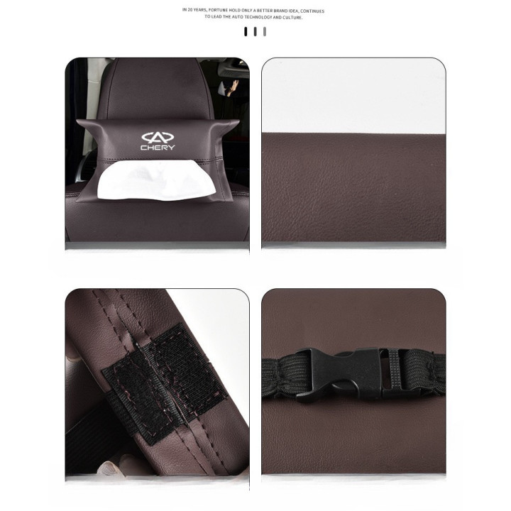 Leder-Tücherbox mit Gurt für Omoda, Jaecoo und Jetour – Bild 8