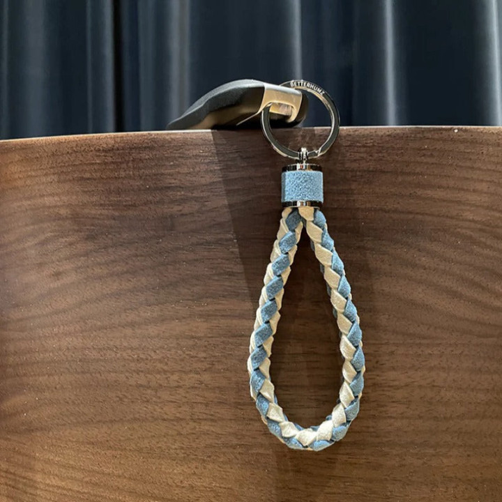 Alcantara Schlüsselanhänger mit Flechtoptik für Jaecoo und Omoda – Bild 10