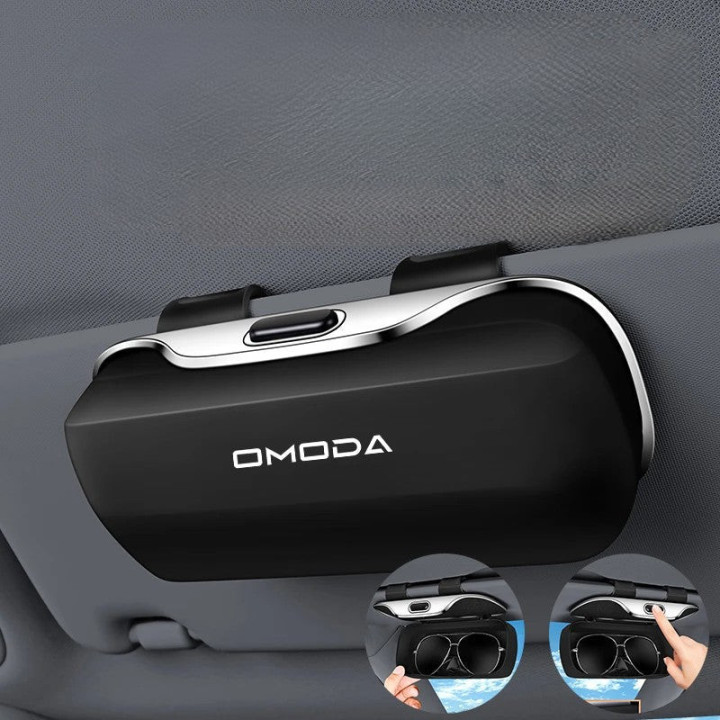 Brillenhalter für Sonnenblende für Omoda 5