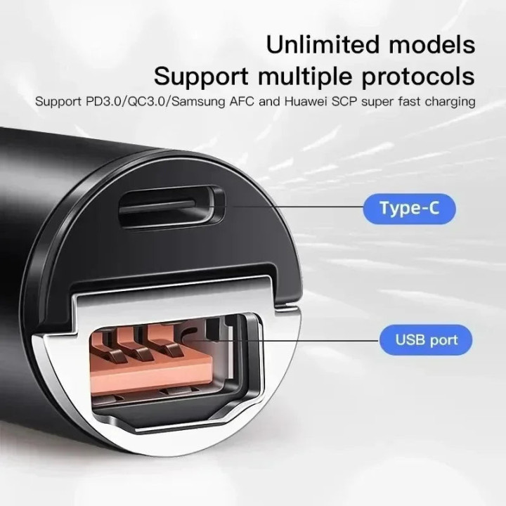 USB-C-PD-Ladeadapter für 12-V-Buchse für Jaecoo 5/7/8 – Bild 6