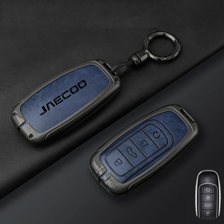 Schlüsselhülle aus Leder und Legierung für Jaecoo 7 und Jaecoo 8 – Bild 2