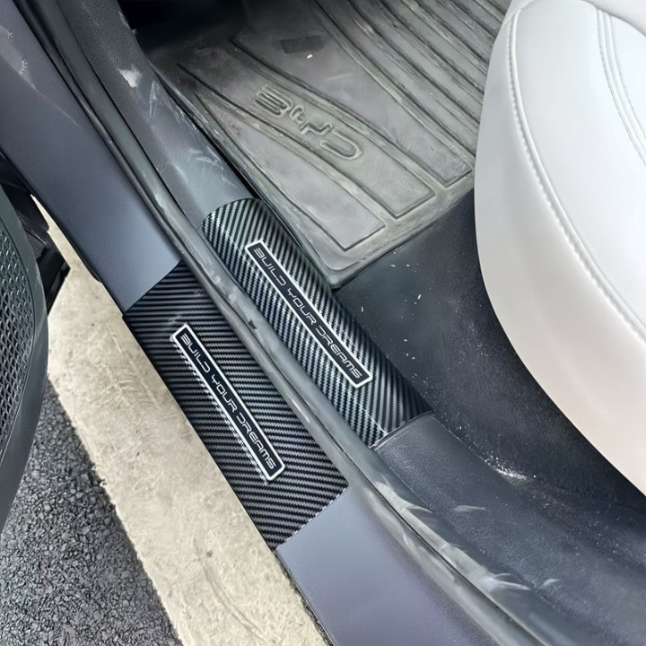 ABS-Schutzabdeckungen in Carbon-Optik für BYD Atto 2 – Bild 4