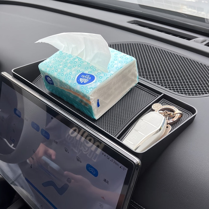 Ablage hinter dem Display ABS oder Flock für BYD Seal 6 – Bild 4