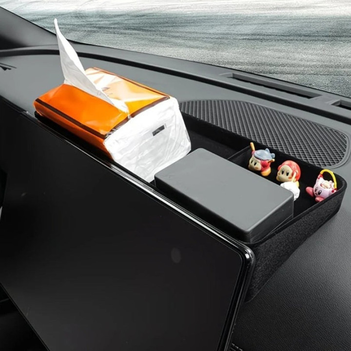 Ablage hinter dem Display ABS oder Flock für BYD Seal 6 – Bild 8