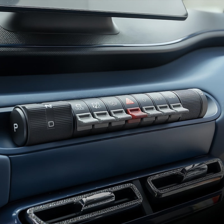 Tastenaufsätze für Mittelkonsole in Farbe für BYD Dolphin – Bild 2