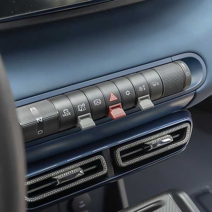 Tastenaufsätze für Mittelkonsole in Farbe für BYD Dolphin – Bild 4