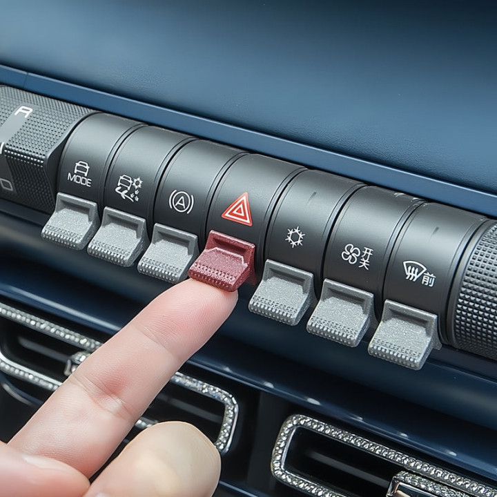 Tastenaufsätze für Mittelkonsole in Farbe für BYD Dolphin – Bild 6