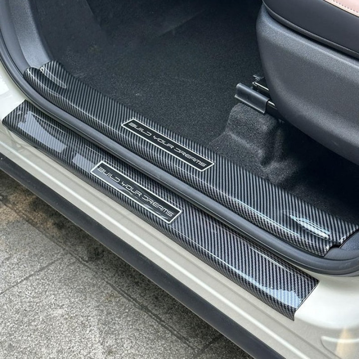 Schutzabdeckungen Carbon-Optik ABS für BYD Dolphin Surf – Bild 3