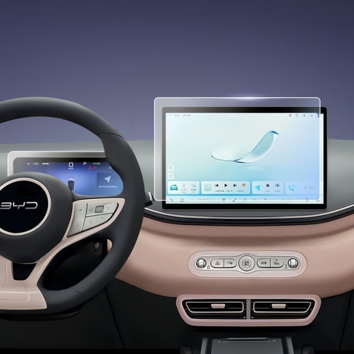Displayschutzfolie glänzend oder matt für BYD Dolphin Surf – Bild 3