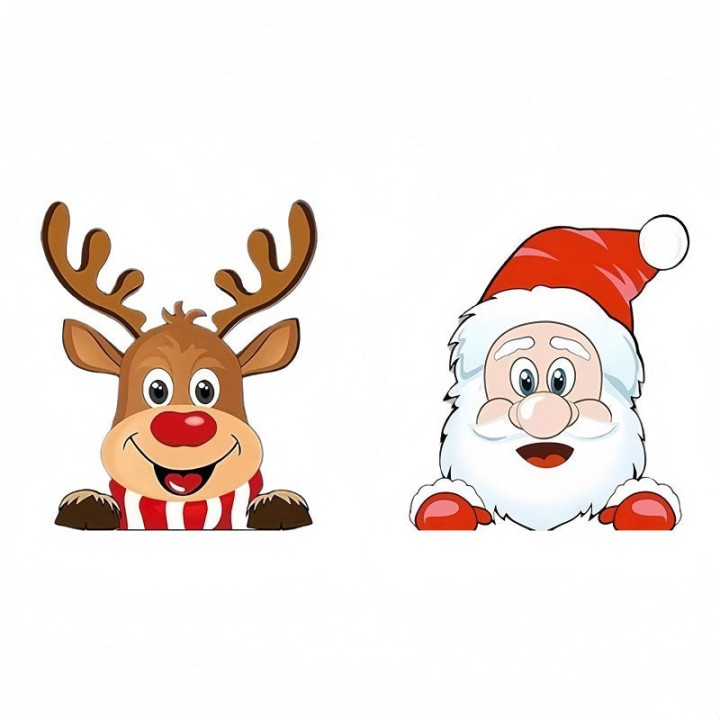 Elektrostatische Weihnachtssticker für BYD – Bild 4
