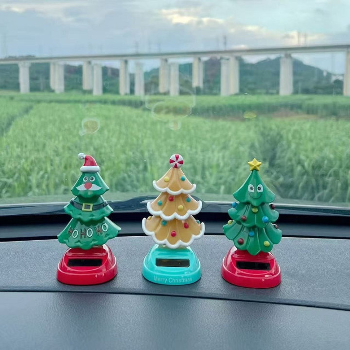 Solar-Wackel-Weihnachtsbaum fürs Armaturenbrett für BYD – Bild 2