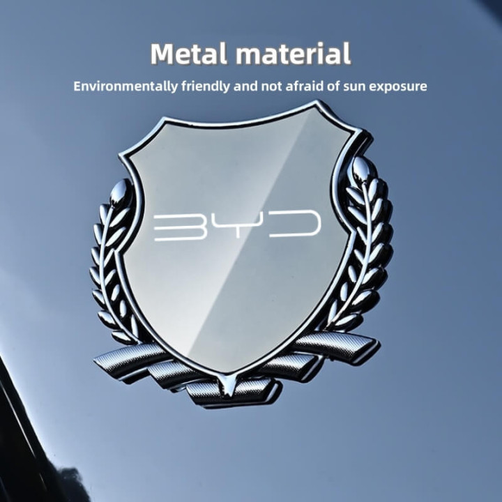 3D-Metallemblem für Heckklappe oder Seite für BYD – Bild 9