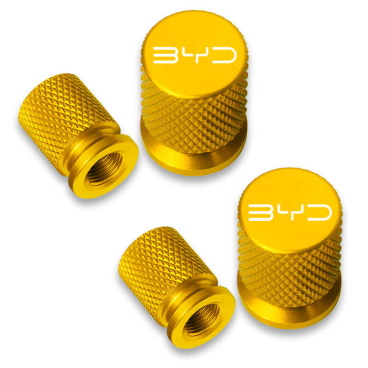 Aluminium-Ventilkappen für BYD Atto, Dolphin, Seal, Han, Tang – Bild 5
