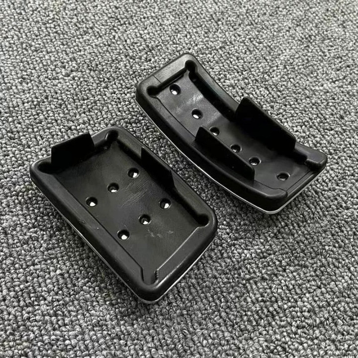 Aluminium-Pedalabdeckungen silbern für BYD Dolphin – Bild 4