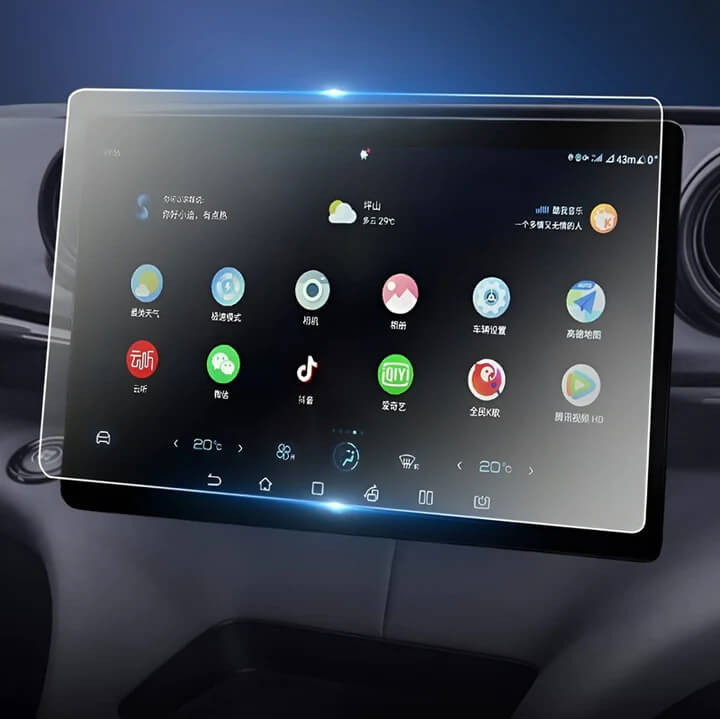 Displayschutzfolie passend für BYD Dolphin – Bild 4