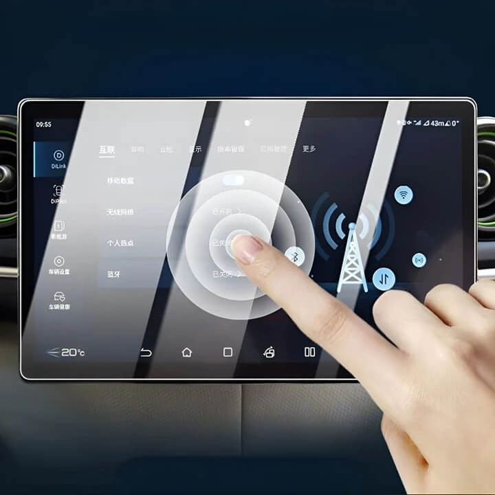 Displayschutzfolie passend für BYD Dolphin – Bild 5