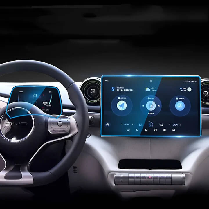 Displayschutzfolie passend für BYD Dolphin – Bild 6