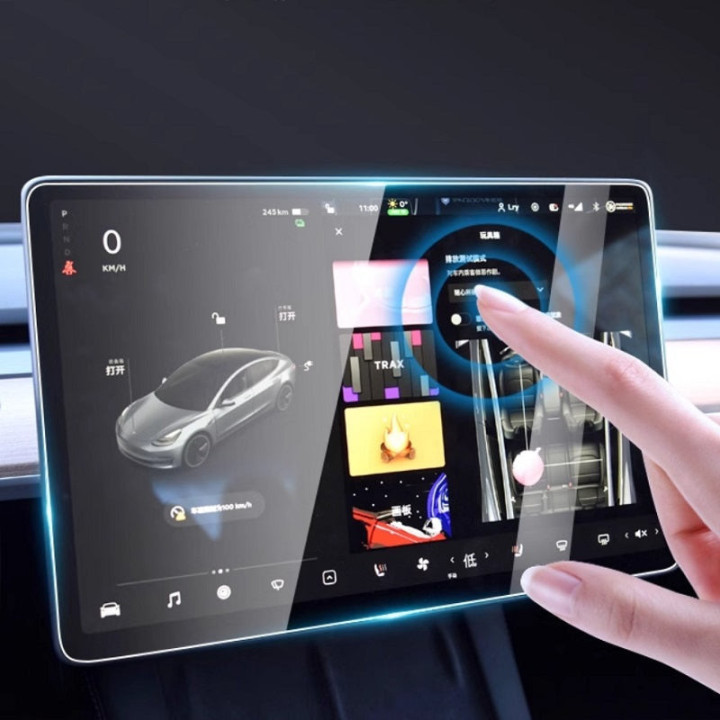 Displayschutzglas 9H für BYD Han – Bild 3