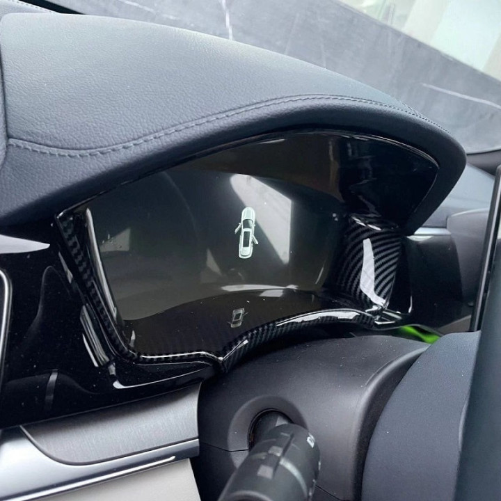 Carbon-Dashboard-Blende für BYD Seal U – Bild 4