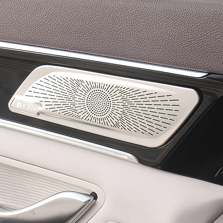 Hochtöner-Abdeckungen silber/schwarz für BYD Seal U – Bild 2