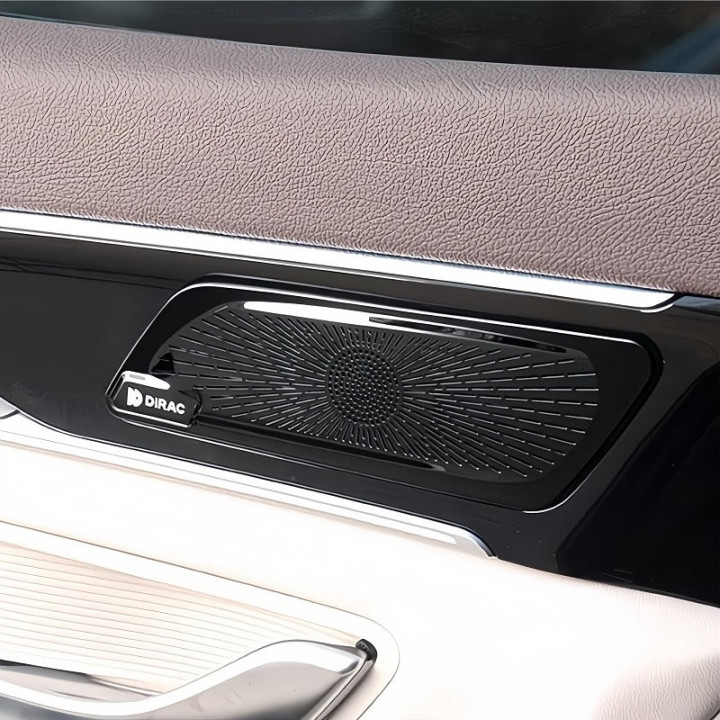 Hochtöner-Abdeckungen silber/schwarz für BYD Seal U – Bild 3