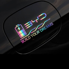 Laser-Aufkleber für Ladeklappe für BYD