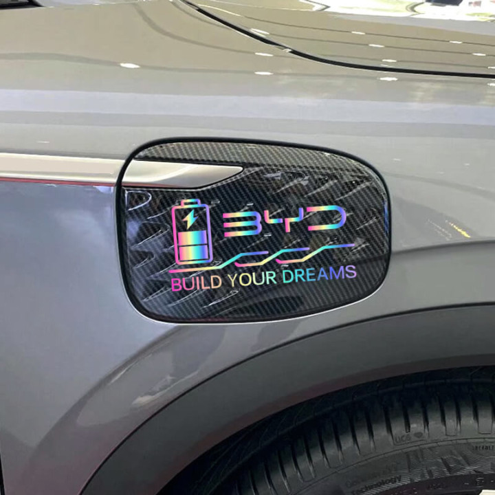 Laser-Aufkleber für Ladeklappe für BYD – Bild 2